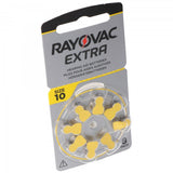 Rayovac HA10 PR70 Hörgeräte Batterien Extra Advanced 8er Sparpack 6 + 2 Gratis 5000252100966 (8 St.)