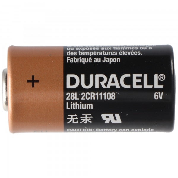 Duracell Photobatterie PX28L Lithium 6V 150mAh, 2CR11108, 2CR13252, L544