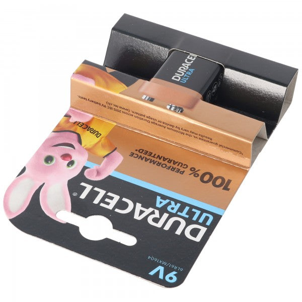 Ultra Power Alkaline 9V Batterien ideal für Rauchmelder, Rauchwarnmelder