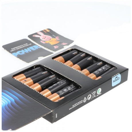 Duracell Optimum AA Mignon Alkaline-Batterien, 1.5V LR6 MX1500, 12er-Pack LR06