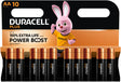 Duracell Plus Power Boost MN1500 Mignon AA Batterie 10er Blister 50003