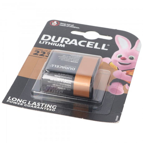 Duracell Photobatterie CR-P2 CRP2 Ultra DL223 Lithium 6V, 1400mAh im 1er Blister