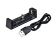 Xtar MC1 - Ladegerät für Li-Ion-Akkus 3,6V/3,7V inkl. USB-Kabel