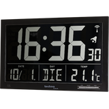 Technoline WS 8007 die moderne Funkwanduhr mit XXL Display Abmessungen 368 x 228 x 29mm