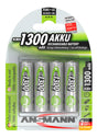 Ansmann NiMH-Akku Mignon 1300mAh 4er-Blister