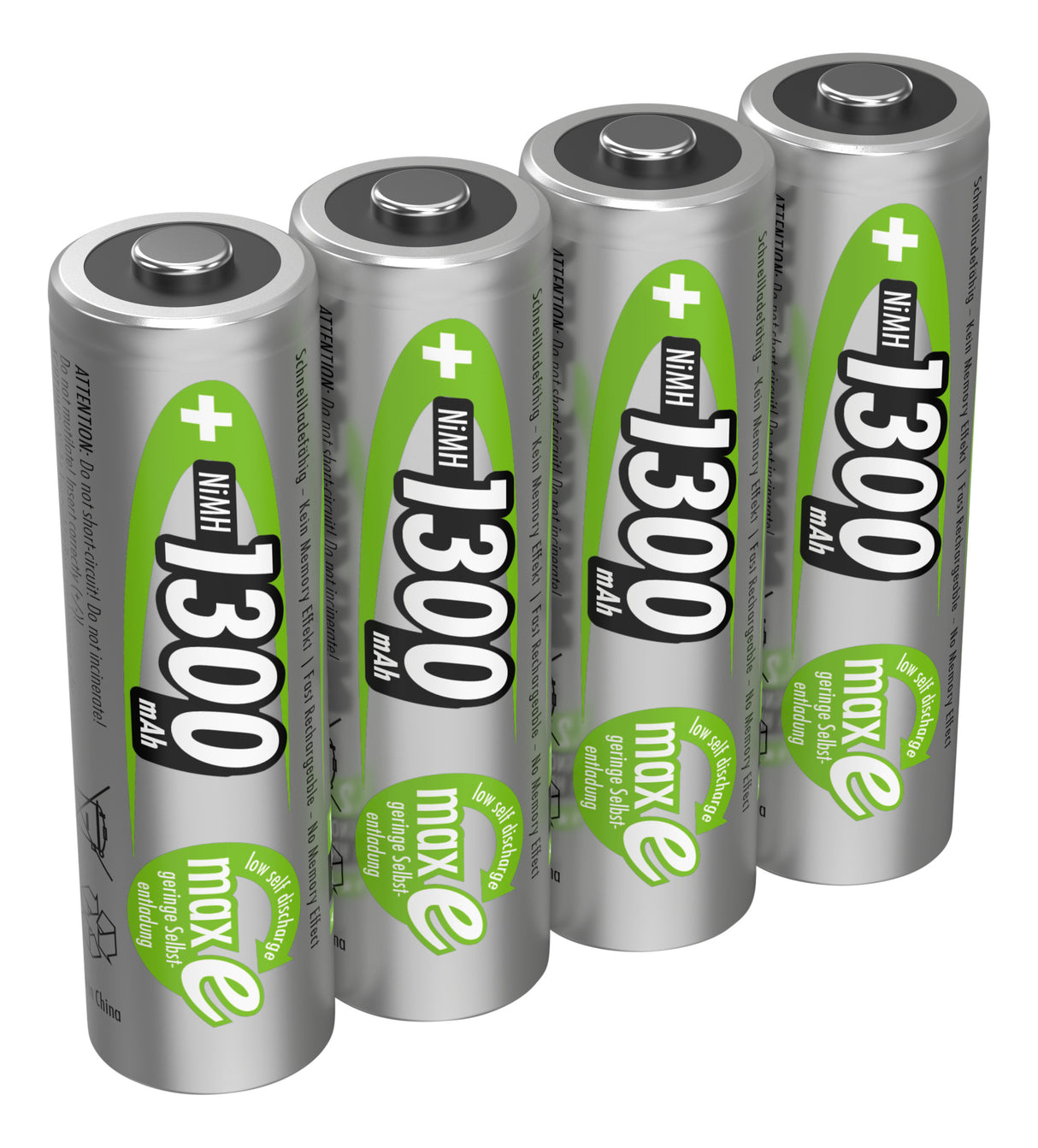 Ansmann NiMH-Akku Mignon 1300mAh 4er-Blister