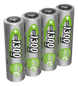 Ansmann NiMH-Akku Mignon 1300mAh 4er-Blister