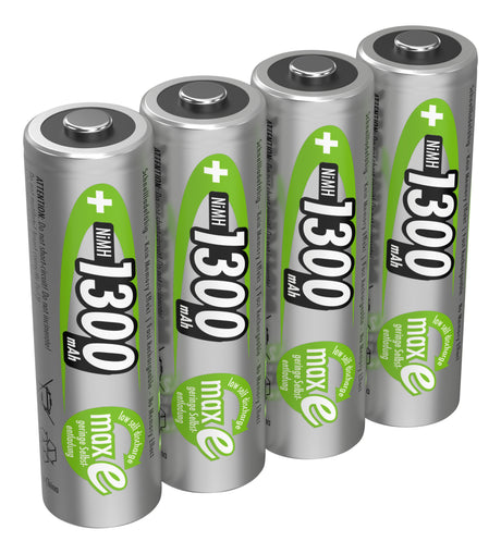 Ansmann NiMH-Akku Mignon 1300mAh 4er-Blister