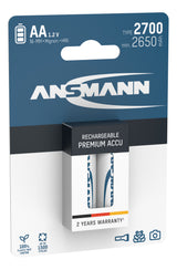 Ansmann NiMH-Akku Mignon 2700mAh 2er Blister