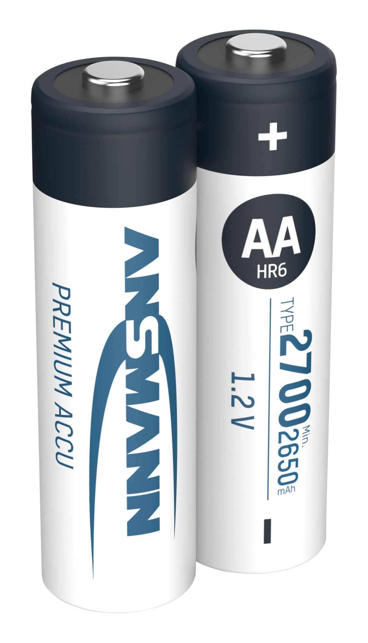 Ansmann NiMH-Akku Mignon 2700mAh 2er Blister
