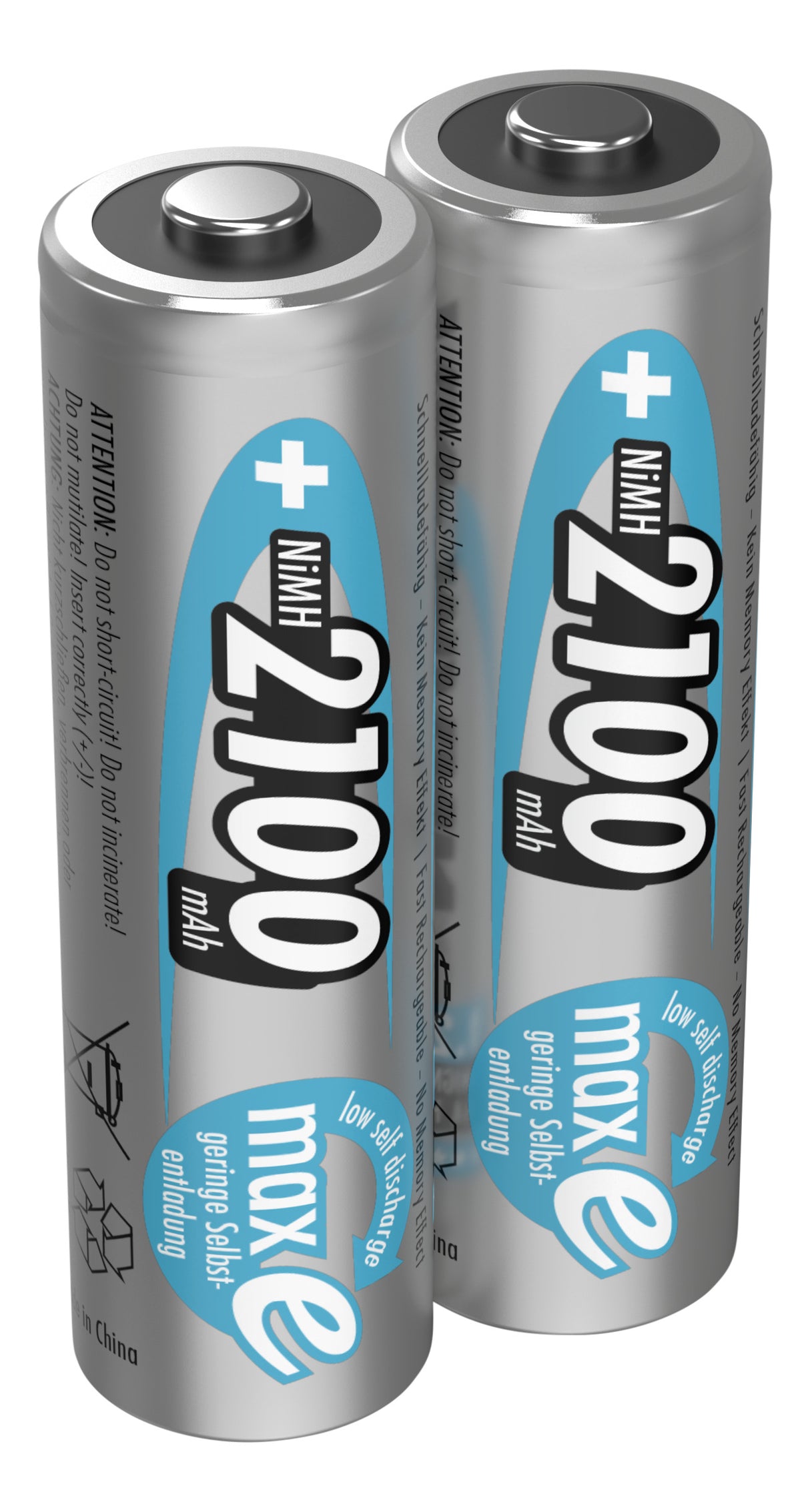 Ansmann maxE NiMH-Akku Mignon 2100mAh 2er Blister