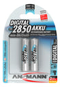 Ansmann NiMH-Akku Typ 2850 Mignon 2650mAh Digital 2er Blister