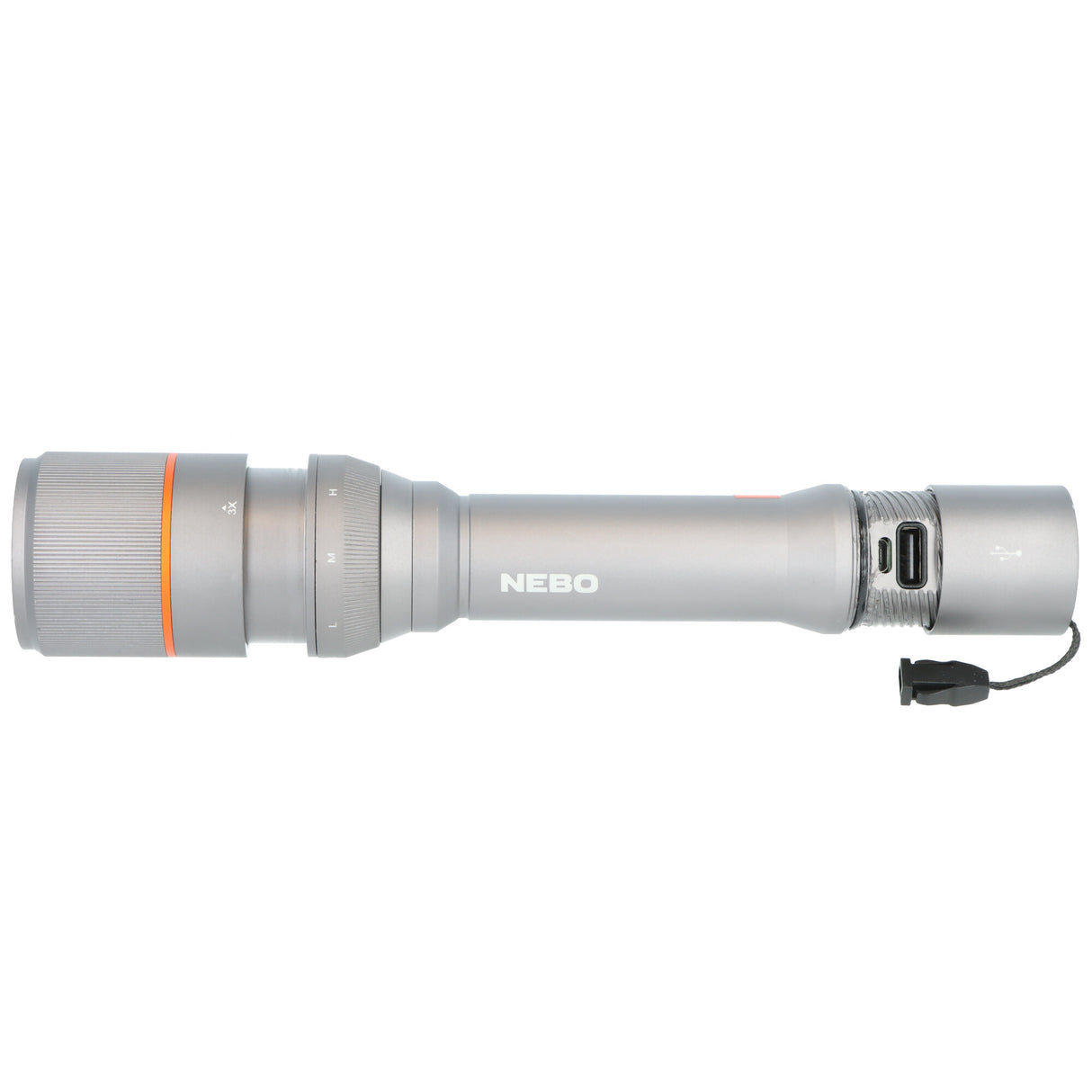 NEBO LED Taschenlampe Davinci 3500 mit bis zu 3.500 Lumen und 131 Meter, mit 21700 Li-Ion Akku