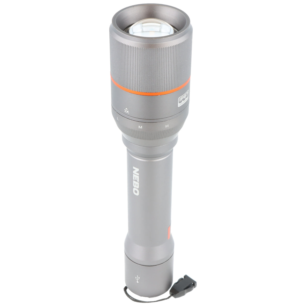 NEBO LED Taschenlampe Davinci 3500 mit bis zu 3.500 Lumen und 131 Meter, mit 21700 Li-Ion Akku