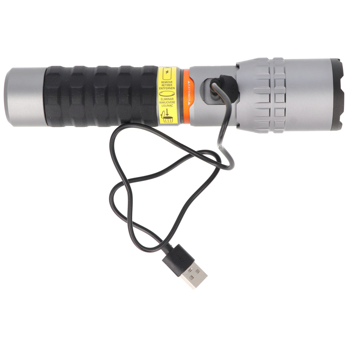 NEBO LED Taschenlampe SLYDE KING 2K mit bis zu 2000lm und 409m Leuchtweite integrierter Li-ion 18650 Akku 3,7V 2200mAh