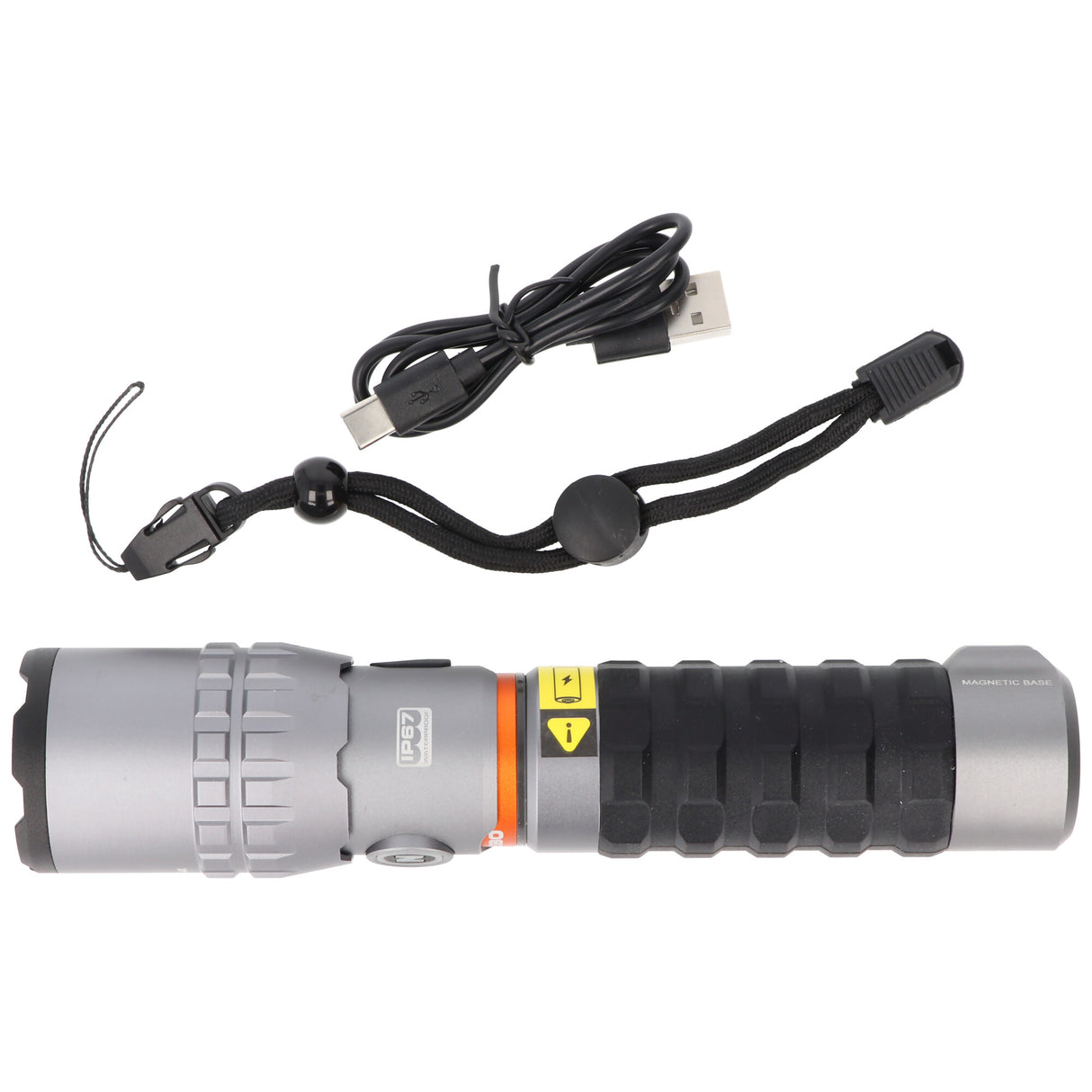 NEBO LED Taschenlampe SLYDE KING 2K mit bis zu 2000lm und 409m Leuchtweite integrierter Li-ion 18650 Akku 3,7V 2200mAh