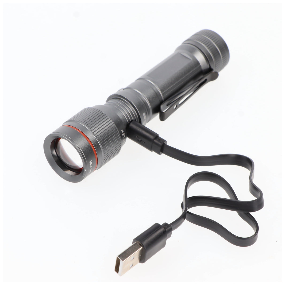 NEBO LED Taschenlampe 450 FLEX mit bis zu 450lm und 237m Leuchtweite integrierter Li-ion Akku 3,7V 600mAh