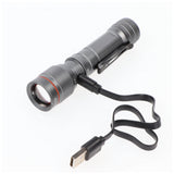 NEBO LED Taschenlampe 450 FLEX mit bis zu 450lm und 237m Leuchtweite integrierter Li-ion Akku 3,7V 600mAh