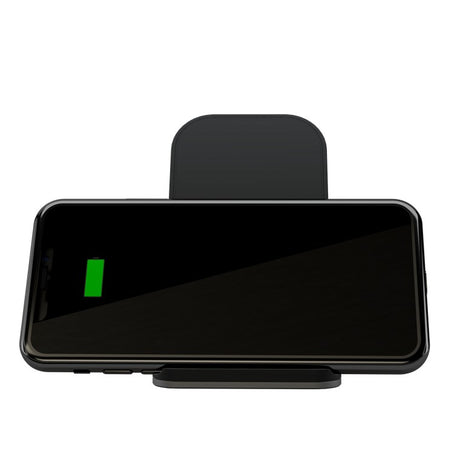 Kabelloses Tisch-Schnellladegerät ideal für Smartphones und Geräte mit Qi-Standard, 10 W, induktives Laden, eleganter Tischständer, ideal für Büro, Home-Office, Freizeit