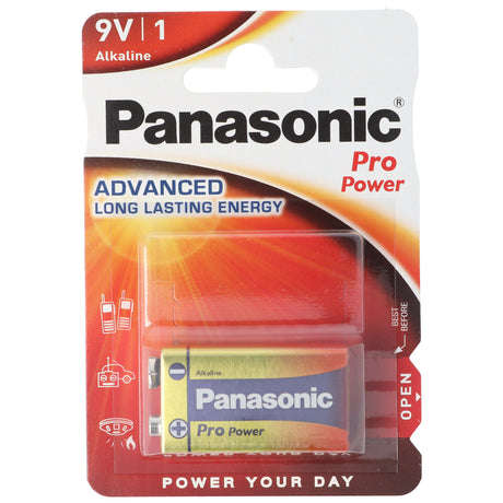 Panasonic Pro Power 9-Volt 6LR61 1er Blister E-Block