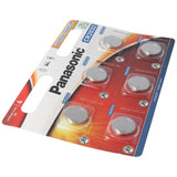 CR2032 Panasonic Lithium Batterie im 6er Sparset, IEC CR 2032, bis zu 10 Jahre lagerfähig