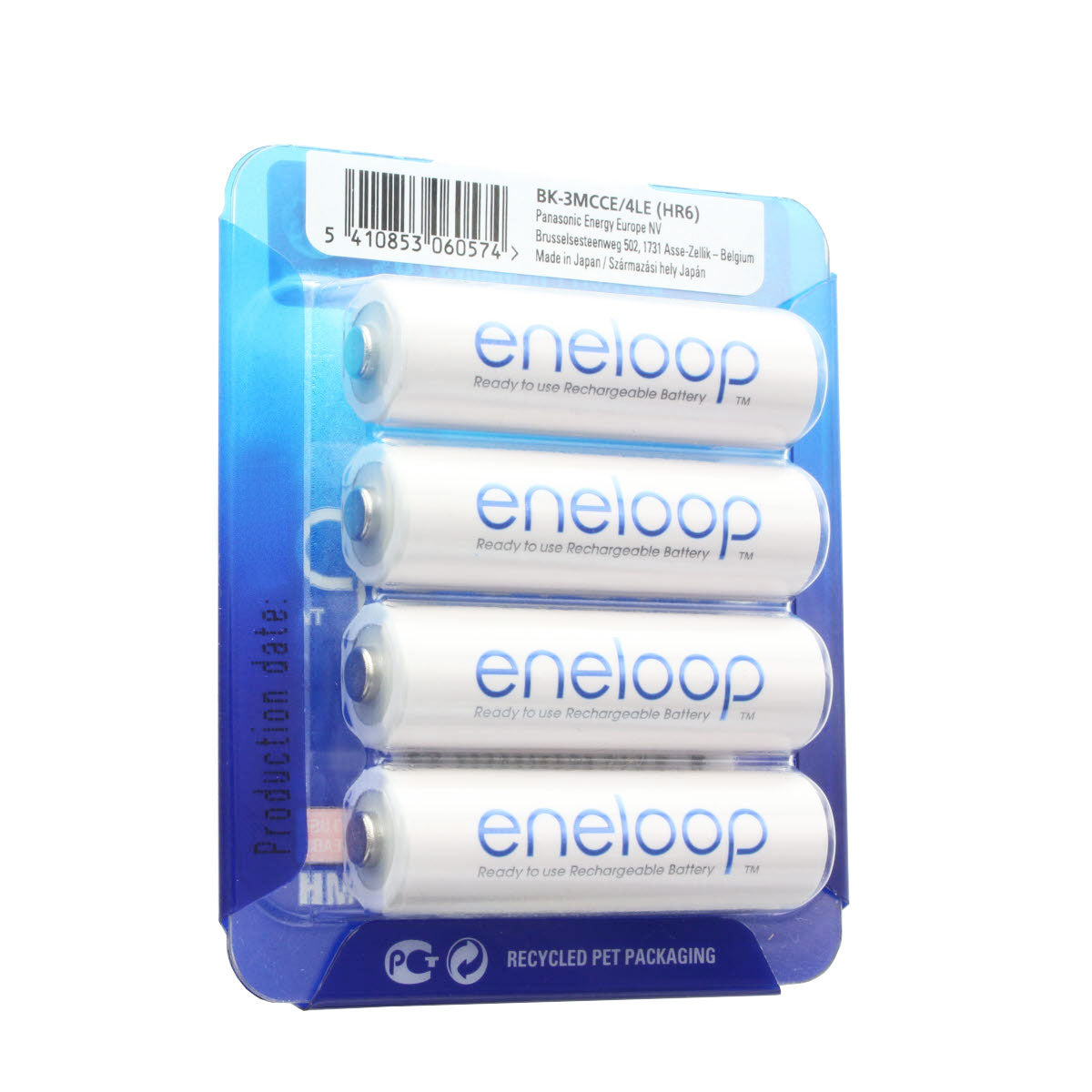 Panasonic eneloop Standard (ehem. Sanyo eneloop Standard) Akku Mignon HR-3UTG 4er BonusPack mit AccuSafe