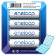 Panasonic eneloop Mignon AA NiMH Akkus in der neuen storage case und d
