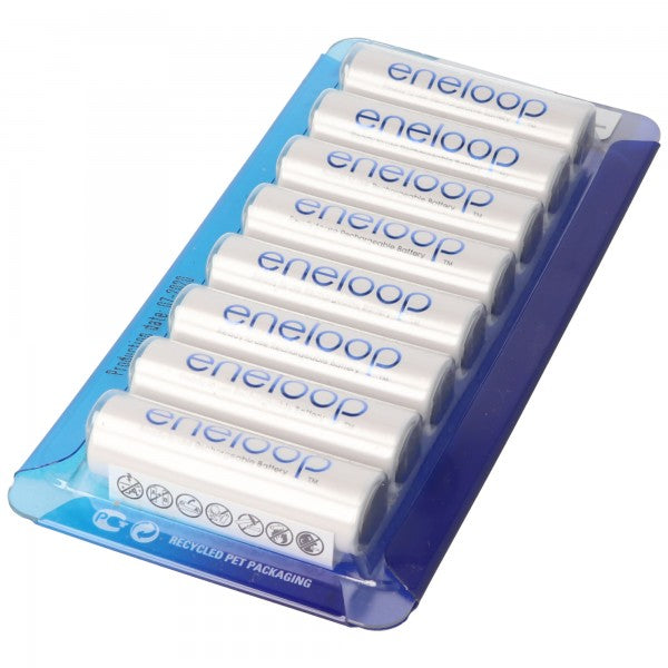 Panasonic eneloop Standard Mignon/AA HR-3UTGA 8er Pack, 2er AccuCell AccuBox
