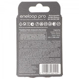 Panasonic eneloop pro, vorgeladen, Retail Blister 2-Pack BK-3HCDE/2BE Akku NiMH, Mignon, AA, HR06, 1.2V und 2500mAh