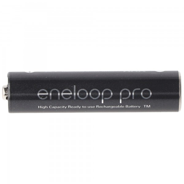 Panasonic eneloop pro, vorgeladen, 2-Pack BK-4HCDE/2BE Akku NiMH, Micro, AAA, HR03, 1.2V und 930mAh