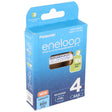 Panasonic eneloop Standard HR-4UTGB Blisterpackung mit 4 AAA eneloop, 
