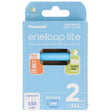 Panasonic eneloop lite, vorgeladen, Retail Blister 2-Pack BK-4LCCE/2BE