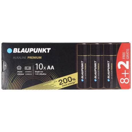 Blaupunkt Alkaline Premium Batterie 1,5V AA LR6 10er-Pack