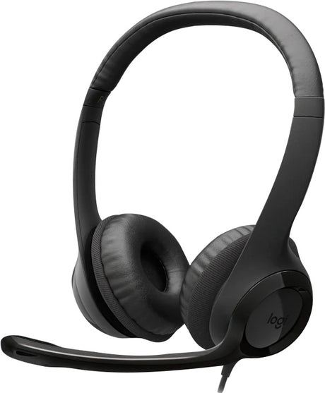 Logitech Headset H390, USB-C, Stereo schwarz, Retail