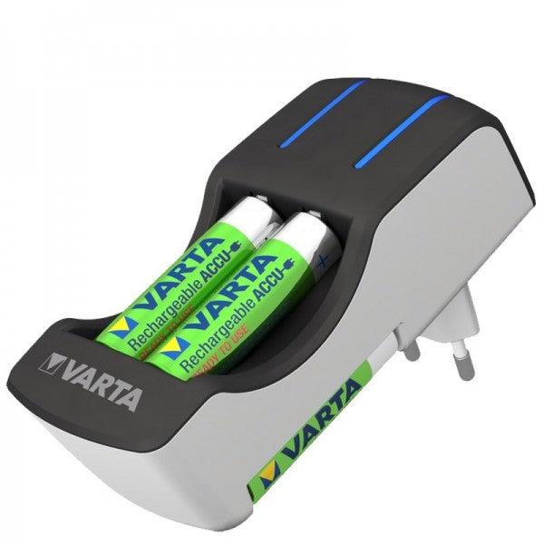 4x Panasonic eneloop Standard Mignon AA und Varta 2-4fach Ladegerät inklusive AccuSafe