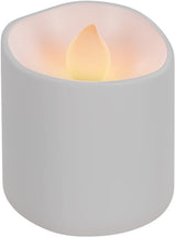 Goobay 6er-Set LED-Teelichter - Kerzen-Set mit Fernbedienung, für den Innenbereich (IP20), warmweiß (2700 K), Aufladung über USB