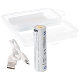 everActive Li-Ion 18650 Akku mit Micro-USB 3,7 Volt 3200mAh