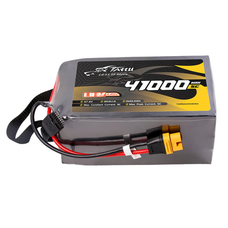 Tattu Ultrahochspannung 41000mAh 5C 47,4V 12S1P AS150U-F Lipo-Akku