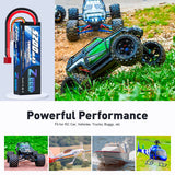 Zeee 2S 5200mAh 7.4V 80C Hardcase Deans T Plug LiPo Akku