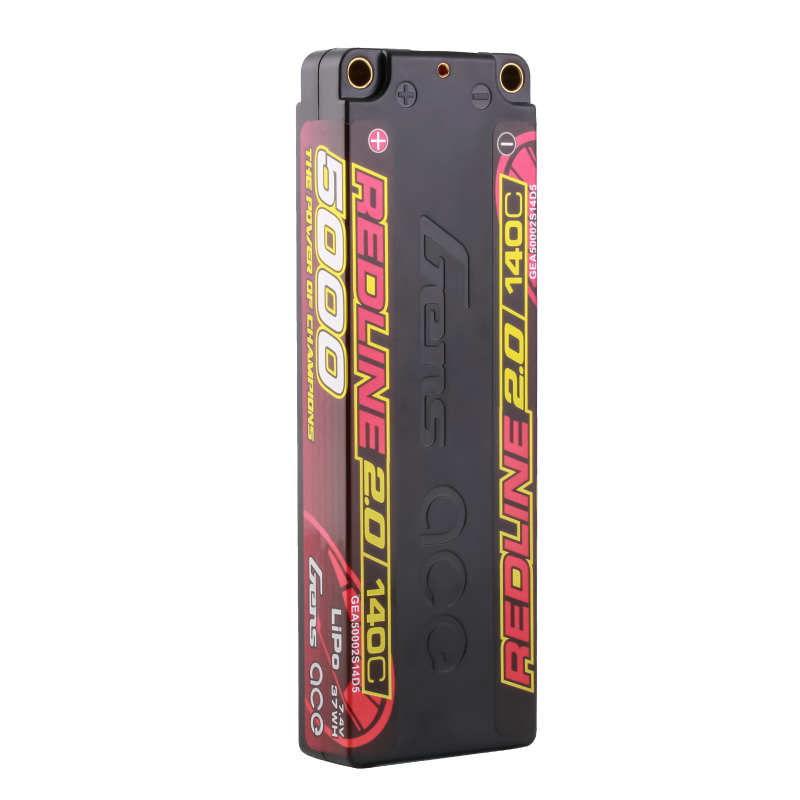 5000mAh / 2S / 5.0mm bullet