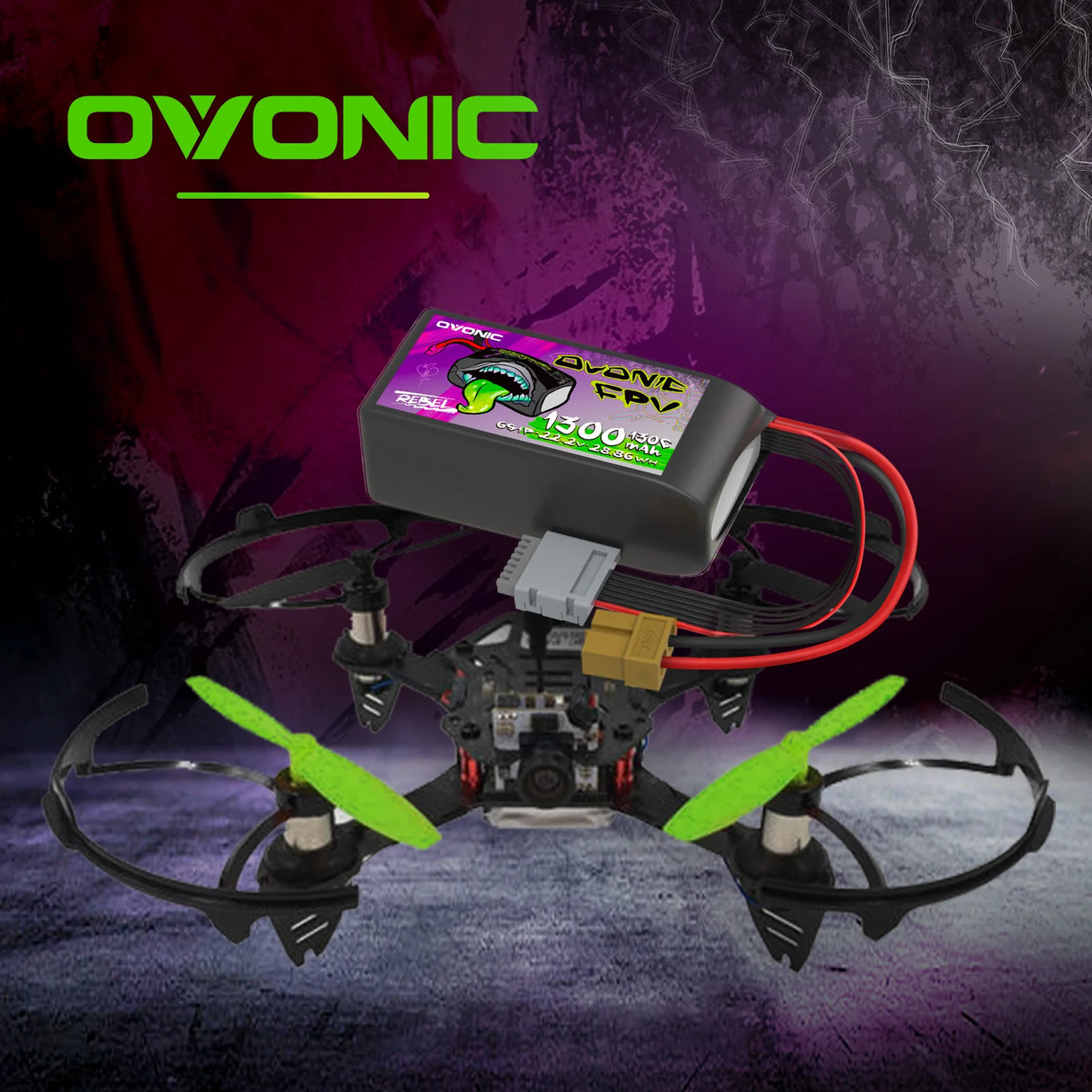 Ovonic Rebel 2.0 6S 1300mAh 130C 22,2V XT60 (2 St.)