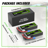 7200mAh / 2S / EC5