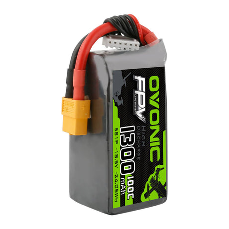 Ovonic FPV 5S 1550mAh 18,5V 100C XT60 LiPo Akku