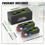7200mAh / 3S / EC5