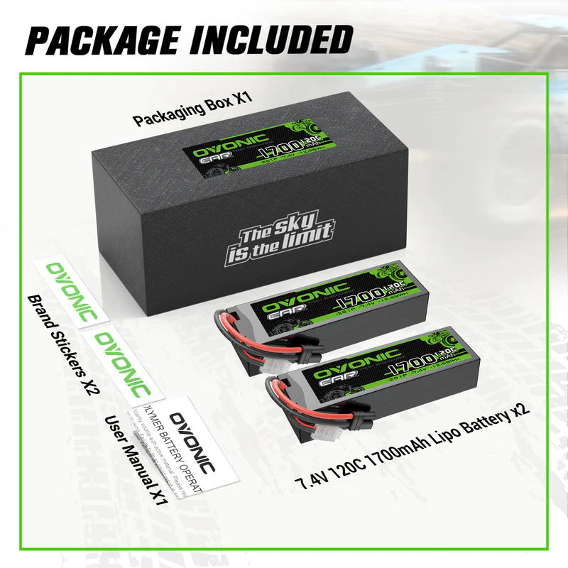 1700mAh / 2S / IEC
