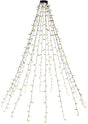 Goobay 400 LED-Baummantel mit Ring - mit Timer- und Memory-Funktion, 8