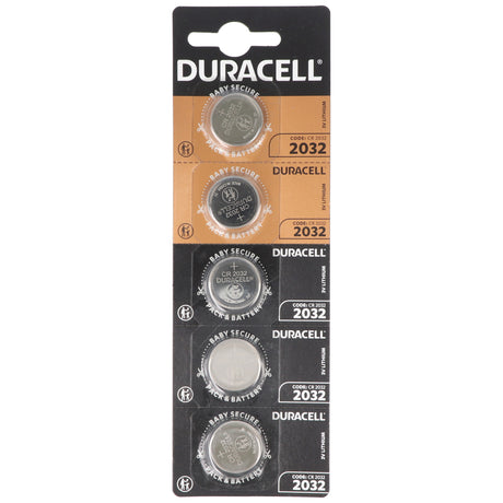 Duracell CR2032 Lithium Batterie 3 Volt mit bis zu 180mAh (5 St.)