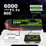 6000mAh / 3S / Deans T