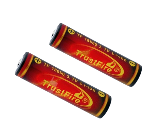Trustfire 18650 geschützter Li-Ion-Akku 3000mAh 2 Stück