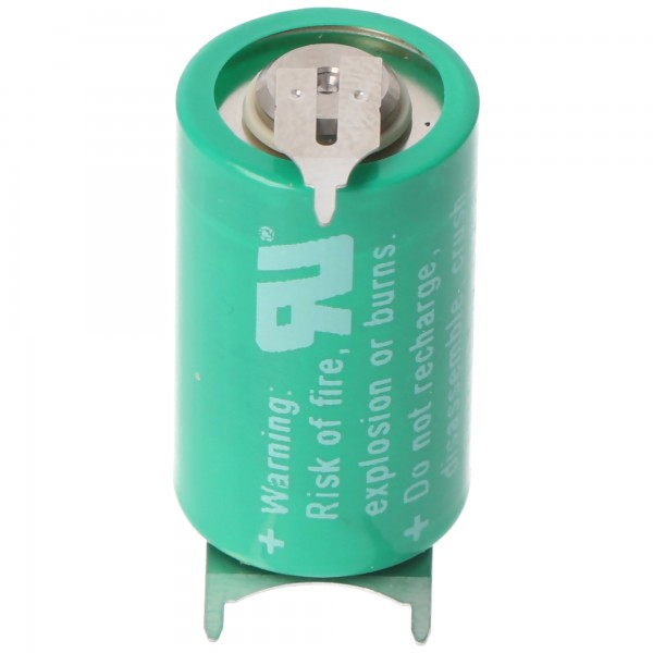 Varta CR1/2AA Lithium Batterie 6127 3er Print Lötfahne
